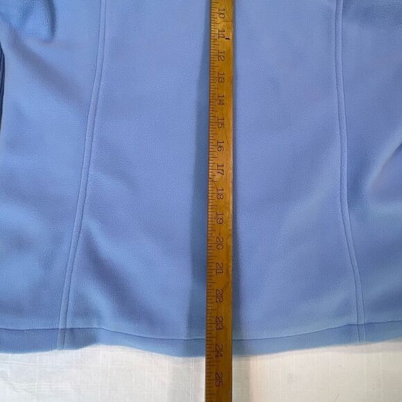 Bogner Blue Fleece Lined Half Zip Mock Neck Long Sleeve Pullover Sweater Size 40 - Picture 8 of 12